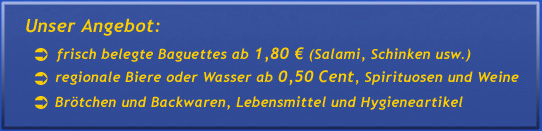 Night Shop Angebot